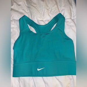 Blue Nike Sports Bra Top